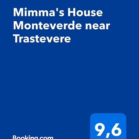 Mimma's House Private Garden Near Trastevere Apartment